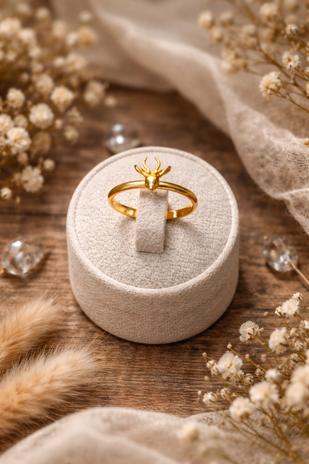 Lilila Geyik Yüzük