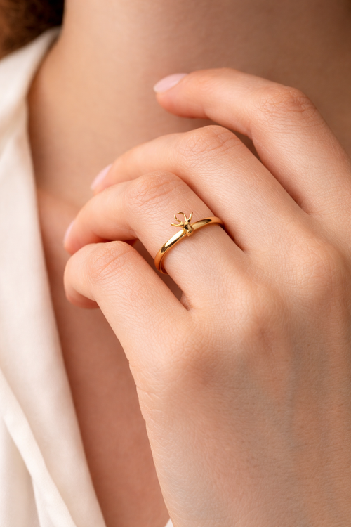 Lilila Geyik Yüzük